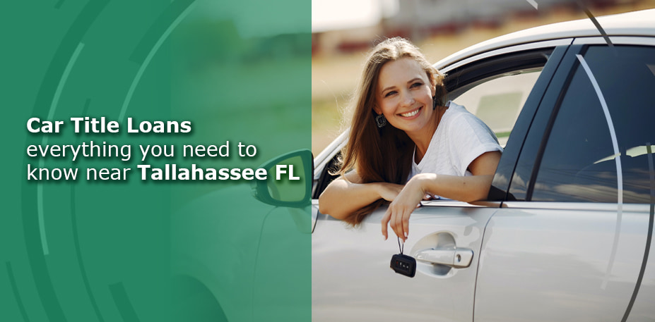 Woman happy with her Car Title Loan near Tallahassee FL